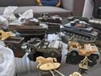 Vintage Miniatuur Militaire Voertuigen Collectie, Hobby en Vrije tijd, Modelbouw | Auto's en Voertuigen, Ophalen, Zo goed als nieuw