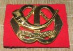 Metalen baret embleem Regiment Infanterie Menno van Coehoorn, Verzamelen, Militaria | Algemeen, Ophalen of Verzenden, Landmacht