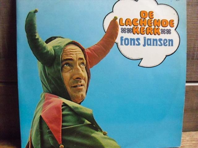 Fons Jansen "De Lachende Kerk" dblLP, Cd's en Dvd's, Vinyl | Nederlandstalig, Gebruikt, Levenslied of Smartlap, 12 inch, Ophalen of Verzenden