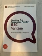 BEC Vantage Speaking Test Pack, Ophalen of Verzenden, Zo goed als nieuw, Non-fictie