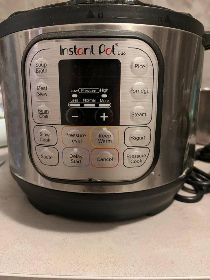 Instant Pot Duo – Multi-Cooker / Pressure Cooker (6L), Witgoed en Apparatuur, Slowcookers, Refurbished, Timer, Ophalen of Verzenden