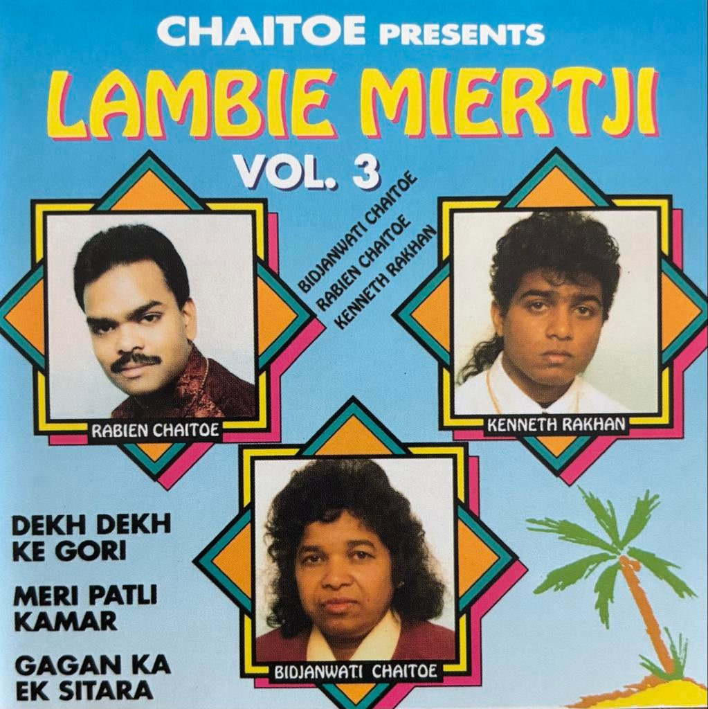 Lambie Miertji Vol. 3 - Chaitoe Presents CD, Verzenden, Zo goed als nieuw, Boxset