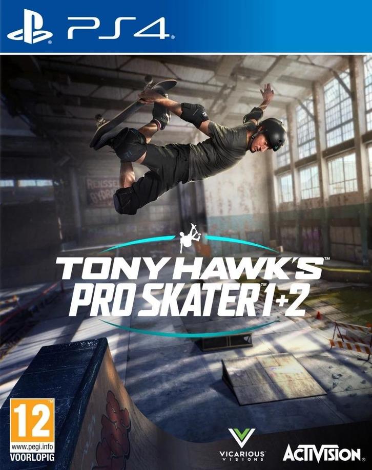 PS4: Tony Hawks Pro Skater 1 & 2, Spelcomputers en Games, Games | Sony PlayStation 4, Zo goed als nieuw, Sport, 1 speler, Vanaf 12 jaar