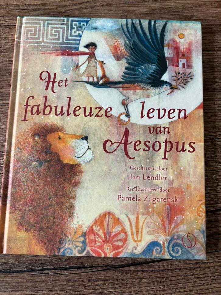 Ian Lendler - Het fabuleuze leven van Aesopus, Boeken, Kinderboeken | Jeugd | onder 10 jaar, Zo goed als nieuw, Ophalen of Verzenden