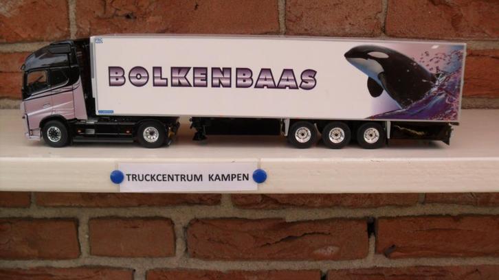 Tekno  Volvo  FH4  Globetrotter  XL  van  Bolkenbaas., Hobby en Vrije tijd, Modelauto's | 1:50, Nieuw, Bus of Vrachtwagen, Tekno