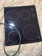 Elektrische kookplaat (alleen eenschoonmaak beurt nodig), Witgoed en Apparatuur, Kookplaten, Elektrisch, 4 kookzones, Vrijstaand