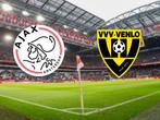 Tickets Jong Ajax - VVV Venlo te koop!, Tickets en Kaartjes, Drie personen of meer, September