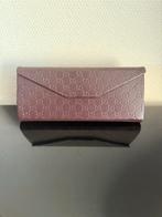 Gucci Bril/Zonnebril Koker ORIGINEEL -Bruin Leer - Nieuw, Overige merken, Bruin, Nieuw, Ophalen of Verzenden