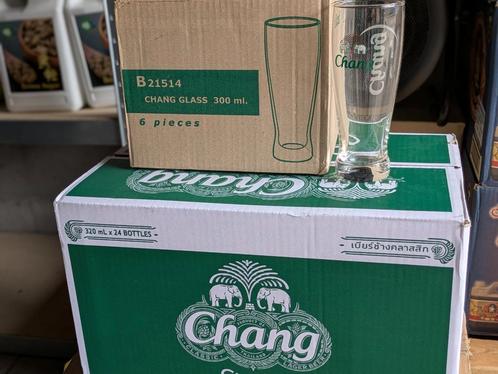 Nieuwe bierglazen van Chang, Verzamelen, Biermerken, Zo goed als nieuw, Glas of Glazen, Overige merken, Ophalen of Verzenden