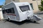 LMC musica 470 E met lengtebedden, Caravans en Kamperen, Caravans, Treinzit, Particulier, 4 tot 5 meter, Lengtebed