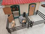 Schleich | Manege | Stal | Paarden en toebehoren, Kinderen en Baby's, Speelgoed | Overig, Ophalen, Zo goed als nieuw, Jongen of Meisje