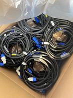 DMX 3 pole / PowerCON Doorlus Combi Kabels (Pro Kwaliteit), Combi kabels, Combi kabels, Nieuw, Ophalen of Verzenden
