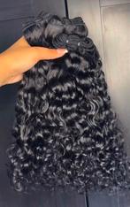 Nieuwe Raw 100% human Indian Curly Hair 3 Bundles, Ophalen of Verzenden, Nieuw, Zwart, Overige typen