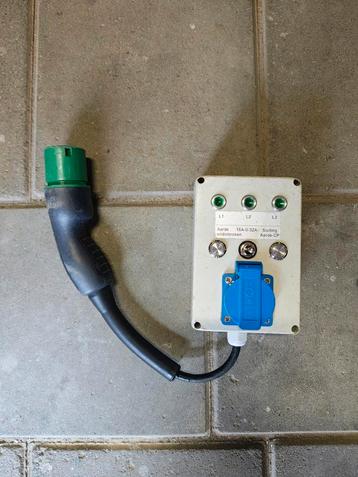 Laadpaal Tester type 2 stekker incl schuko  beschikbaar voor biedingen