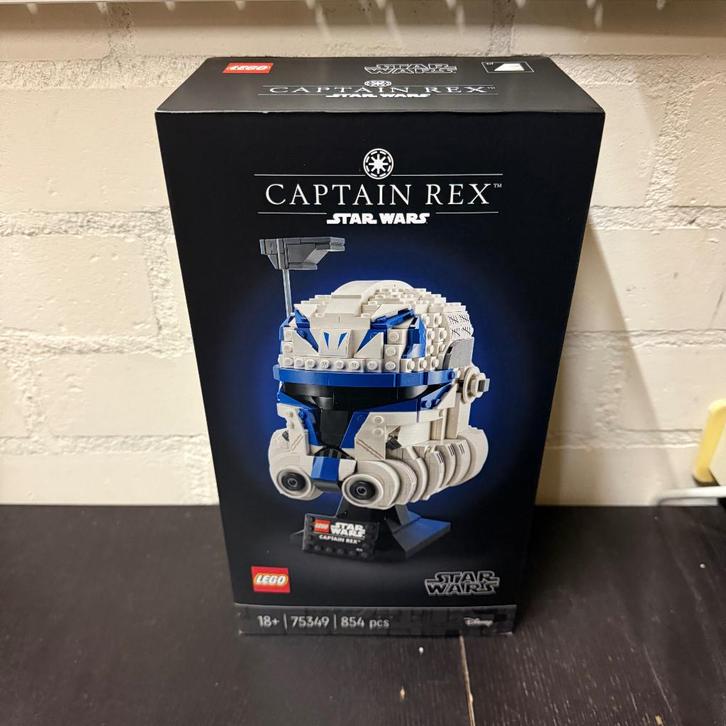 Te Koop: LEGO Star Wars 75349 – Captain Rex Helm, Kinderen en Baby's, Speelgoed | Duplo en Lego, Nieuw, Lego, Complete set, Ophalen of Verzenden