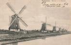 Rotterdam, Molens aan de Boezem  1905, Verzamelen, Ansichtkaarten | Nederland, Ophalen of Verzenden, Voor 1920, Gelopen, Zuid-Holland