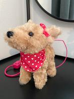 Loop en blaf hondje speelgoed, Kinderen en Baby's, Speelgoed | Knuffels en Pluche, Ophalen, Zo goed als nieuw, Hond