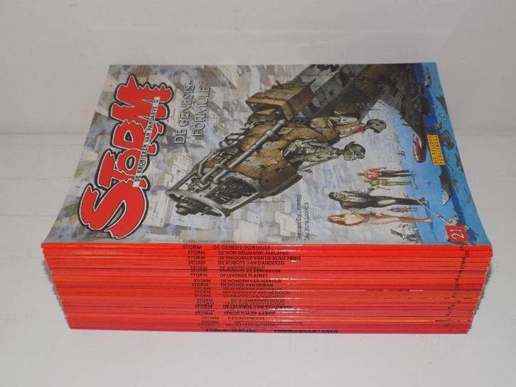 Storm ~ Complete serie 0 t/m 21, Boeken, Stripboeken, Zo goed als nieuw, Complete serie of reeks, Ophalen of Verzenden