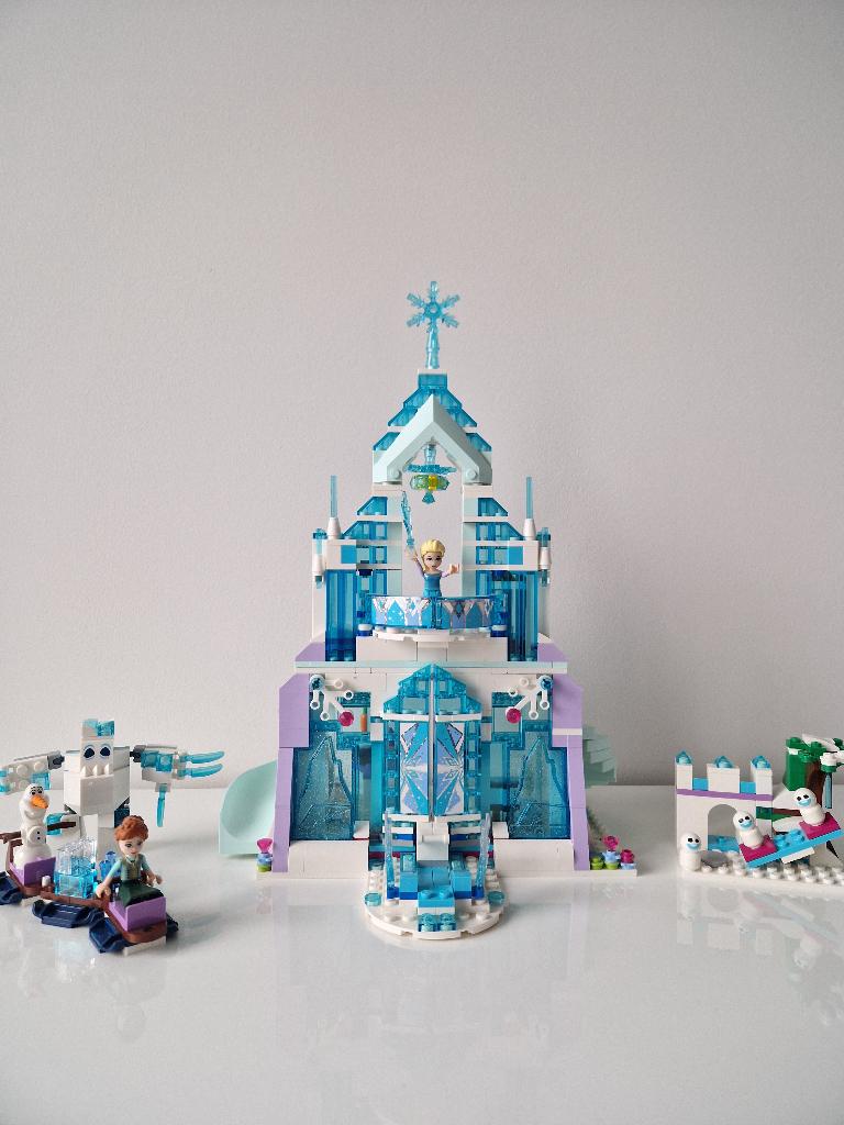 LEGO Disney Frozen Elsa’s magische ijspaleis – 41148, Ophalen of Verzenden, Zo goed als nieuw, Complete set, Lego