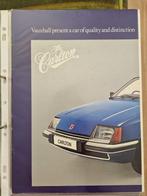 Folder Vauxhall Carlton, Ophalen of Verzenden, Opel, Zo goed als nieuw