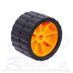 Bootrol / kimrol 75x120 mm oranje/zwart kunststof