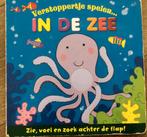 In de Zee - Verstoppertje Spelen! Ontdekboek, Gelezen, Ophalen of Verzenden, R2B, Uitklap-, Voel- of Ontdekboek