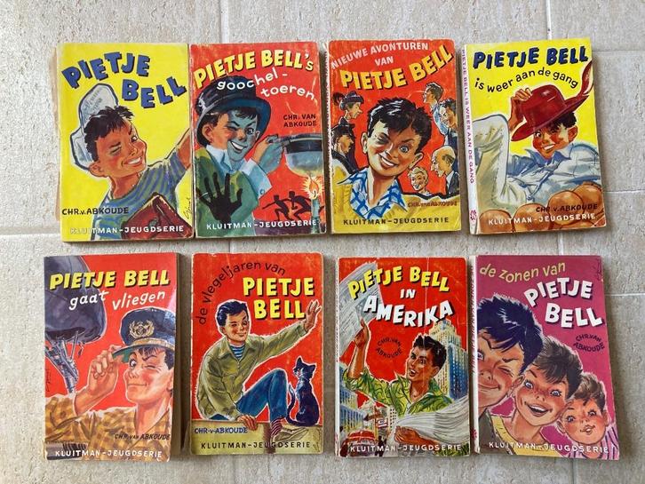 Chr. van Abkoude: Pietje Bell - complete serie, Boeken, Kinderboeken | Jeugd | 10 tot 12 jaar, Gelezen, Fictie, Ophalen of Verzenden