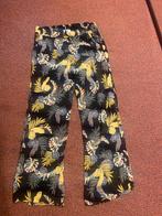 Zwarte broek met print - &Co Woman XL, Kleding | Dames, Broeken en Pantalons, Zwart, Maat 42/44 (L), &Co Woman, Ophalen of Verzenden