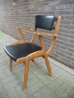 bijzondere oude houten stoel  fritz hansen adrian pearsall, Huis en Inrichting, Stoelen, Gebruikt, Eén, Hout, Ophalen