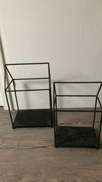 Metalen huisjes / plankjes, Ophalen, Gebruikt