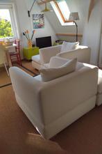 Roomkleurige Fauteuils [2] bij Jan des Bouvrie, Huis en Inrichting, Fauteuils, Ophalen, Gebruikt, 75 tot 100 cm, 75 tot 100 cm