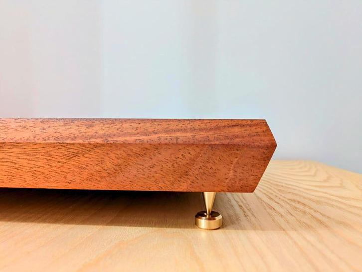 Massief houten resonantieplaat | Dizzy, Audio, Tv en Foto, Platenspelers, Nieuw, Platenspeler-onderdeel, Overige merken, Ophalen of Verzenden