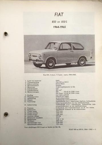 Fiat. Olyslagers autotechnisch handboek, ruim 1000 blz info. beschikbaar voor biedingen