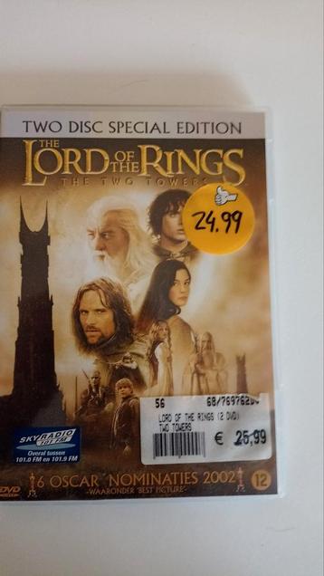 DVD Lord of the rings, the two towers