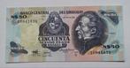 Uruguay N$50 Nuevos Pesos Bankbiljet, UNC, Ophalen of Verzenden, Zuid-Amerika, Los biljet