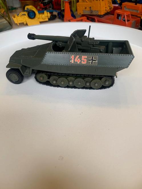 Dinky Toys 694 Hanomag Tank Destroyer, Antiek en Kunst, Antiek | Speelgoed, Ophalen of Verzenden