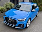 Audi A1 Sportback 40 TFSI S-Line Sfeer Keyless Led Navi, Auto's, 4 cilinders, 1984 cc, Blauw, Leder en Stof