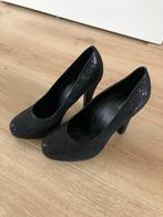 Zwarte Glitter Pumps - Zo goed als nieuw! Maat 38, Ophalen, Pumps, Zwart, Zo goed als nieuw