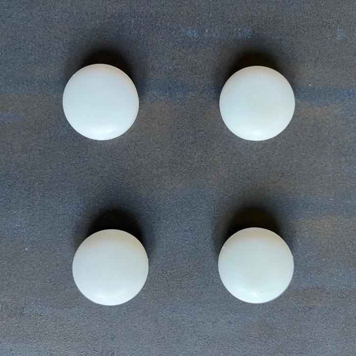 Duravit Starck 1 toiletzitting bumper / bufferset (4 stuks), Doe-het-zelf en Verbouw, Sanitair, Zo goed als nieuw, Toilet, Ophalen