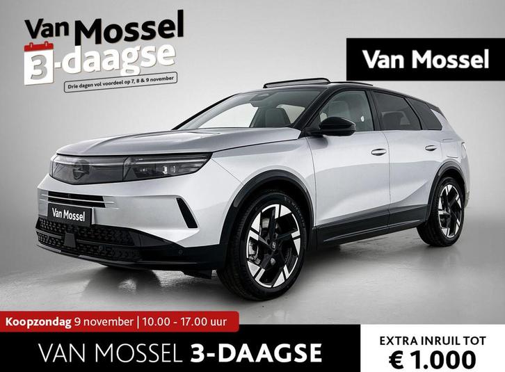 Opel Grandland 1.6 Turbo Plug-in-Hybrid GS | Navi | Camera |, Auto's, Opel, Bedrijf, Te koop, Grandland, 360° camera, ABS, Achteruitrijcamera
