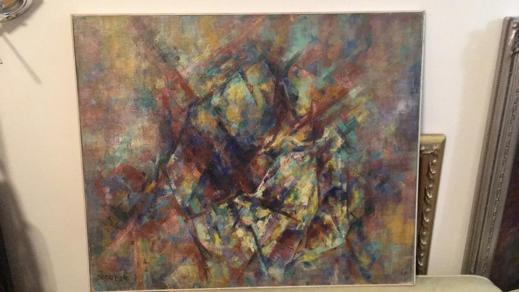 Gerard van Eck - Salon des Independats Parijs 1965, Antiek en Kunst, Ophalen of Verzenden