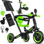 Kidiz loopfiets 6in1 Driewieler Loopfietsen Kinderdriewieler, Ophalen, Zo goed als nieuw, Kidiz, Duwstang