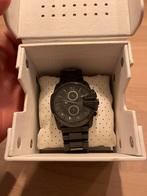 Diesel horloge zwart, Ophalen of Verzenden, Zo goed als nieuw, Staal, Overige merken