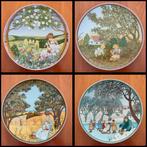 Villeroy & Boch Wandborden - Vier Jaargetijden, Antiek en Kunst, Antiek | Wandborden en Tegels, Ophalen of Verzenden