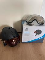 Skihelm met vizier, Overige typen, Zo goed als nieuw, Skiën, Minder dan 100 cm