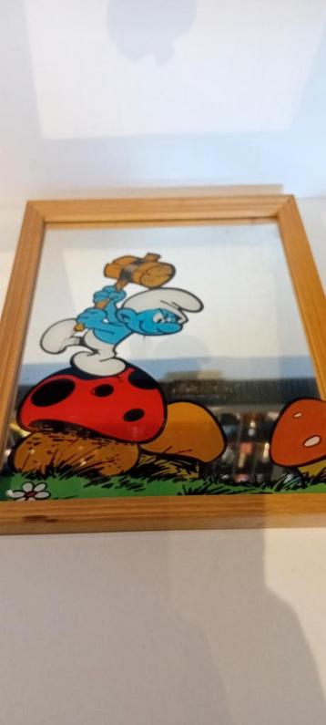 Smurfen Print in Lijst - Vintage beschikbaar voor biedingen