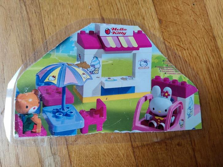 Duplo Hello Kitty Bouwset, Kinderen en Baby's, Speelgoed | Bouwstenen, Gebruikt, Overige merken, Ophalen of Verzenden