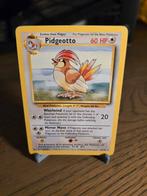 Pidgeotto - Base Set - 22/102 Pokémon kaart, Ophalen of Verzenden, Gebruikt, Losse kaart