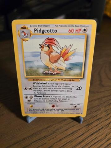 Pidgeotto - Base Set - 22/102 Pokémon kaart beschikbaar voor biedingen