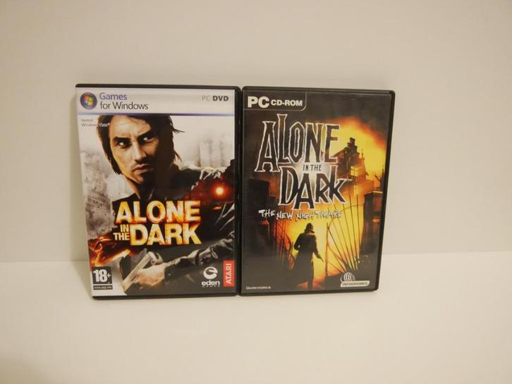 Alone in the Dark + uitbreiding New Nightmare - PC Game, Spelcomputers en Games, Games | Pc, Gebruikt, Avontuur en Actie, 1 speler